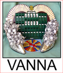 vanna white shoe wheel of fortune